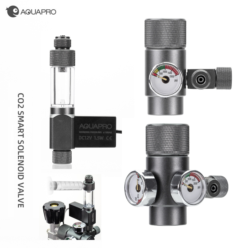 Marine Aquarium Kit - Aquarium Co2 Regulator Mini System Carbon