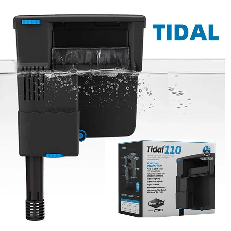 Protein Skimmer Hang On - SICCE TIDAL35/55/75/110 Hang-on Filter for Aquarium