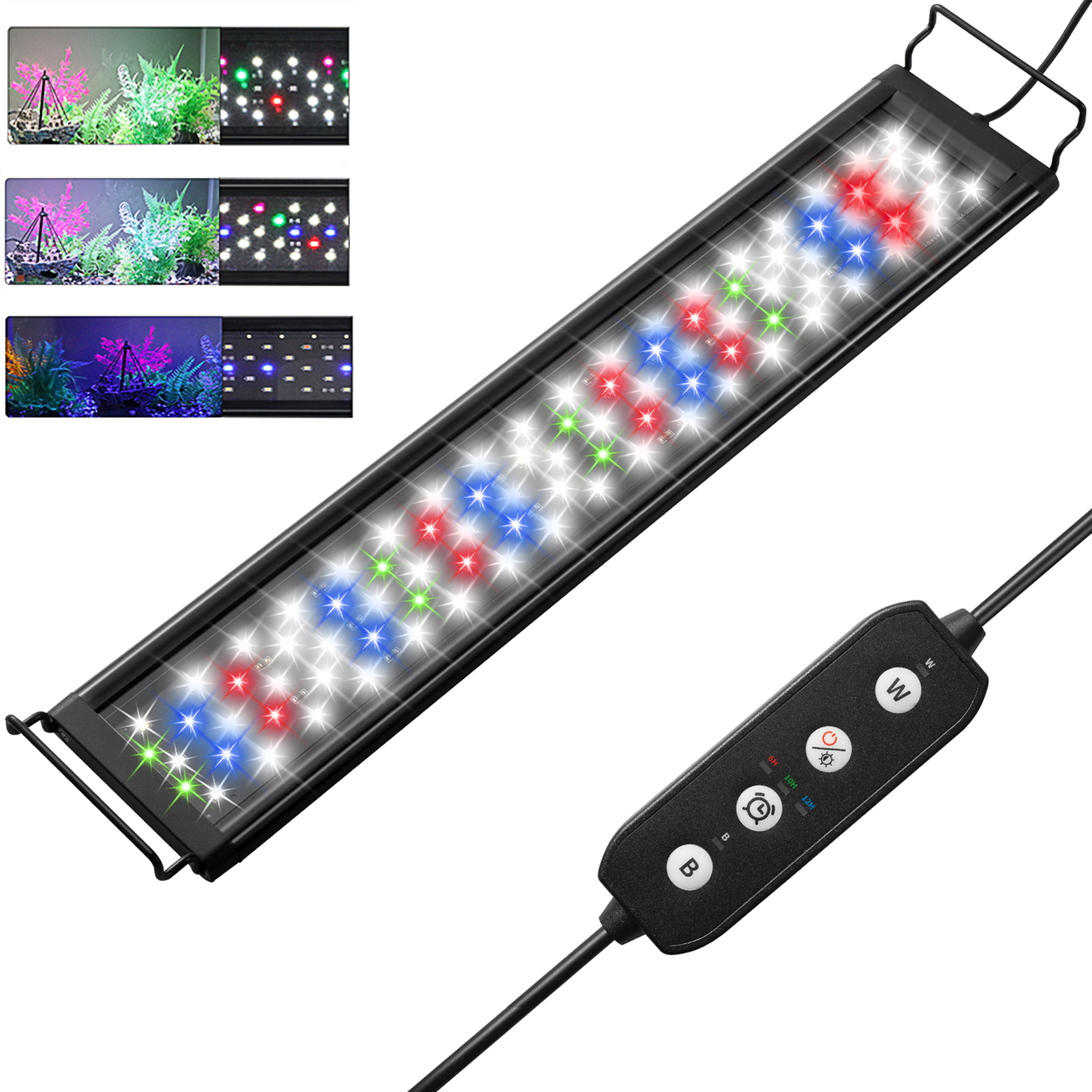 Marine Aquarium Lamp - 30-60CM Inch Aquarium Dimmable Iighting LED