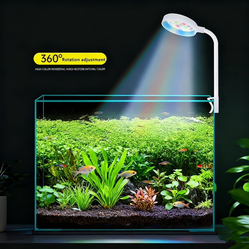 Marine Aquarium Lamp - USB LED Fish Tank Clip Lamp