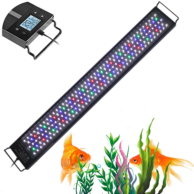Marine Aquarium Lamp - Programmable 8 Colors Auto On Off