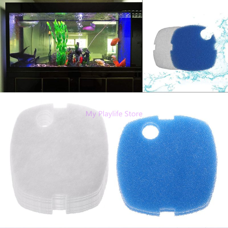 Marine Aquarium Uv Light - 10pcs Aquarium Filter Pads Sponge for