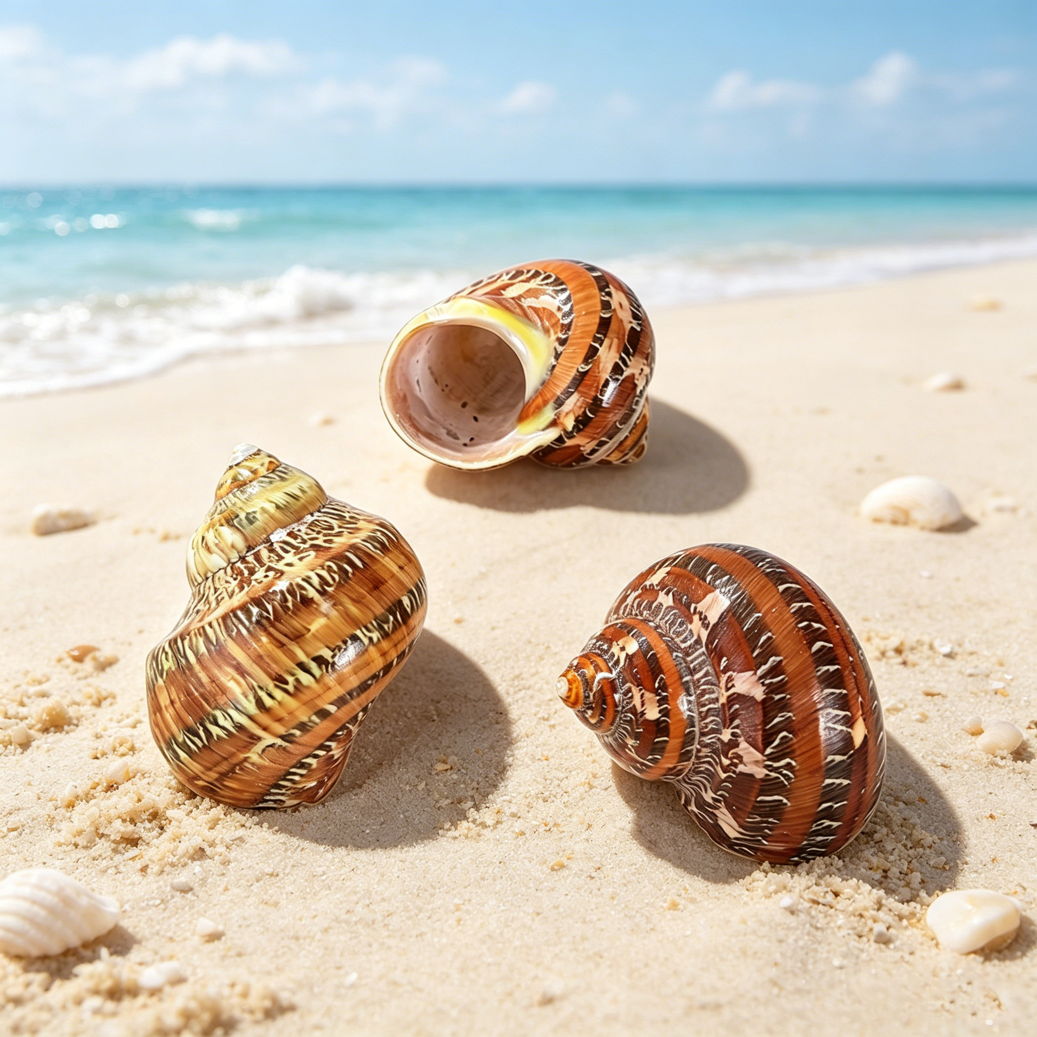 Aquarium Innovative Marine - Natural Patterned Sea Shell Hermit Crab