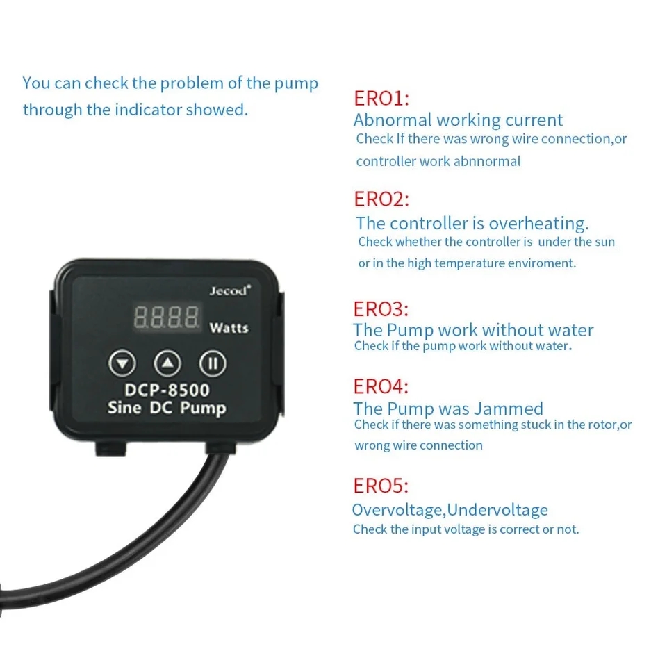 Jebao Jecod DCP 2500/3500/5000 - Marine Aquarium Wave Maker review and price