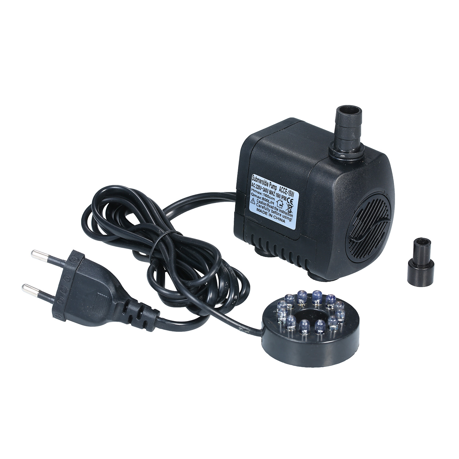 LED Light Submersible Pump 800 - Marine Aquarium Lamp review and price