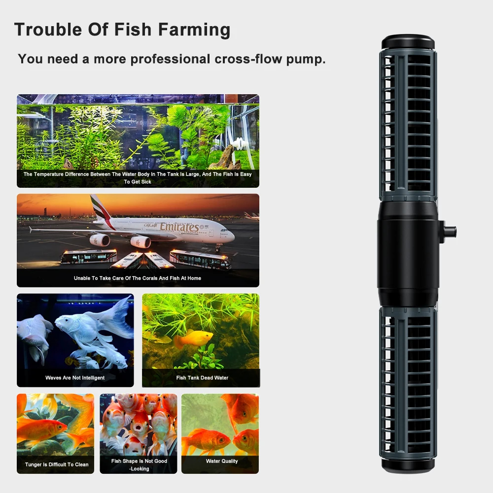 Jebao Jecod New DCW Series Blu - Marine Aquarium Wave Maker review and price