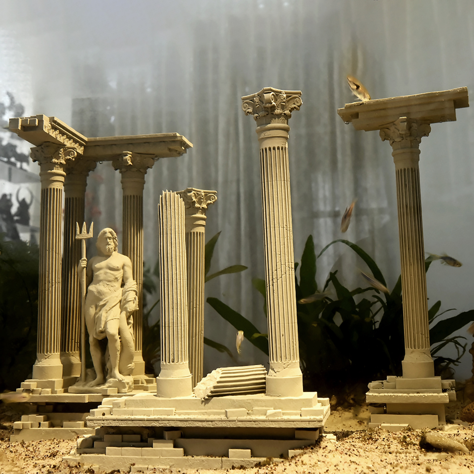 Roman Column Decoration Resin  - Aquarium Innovative Marine review and price
