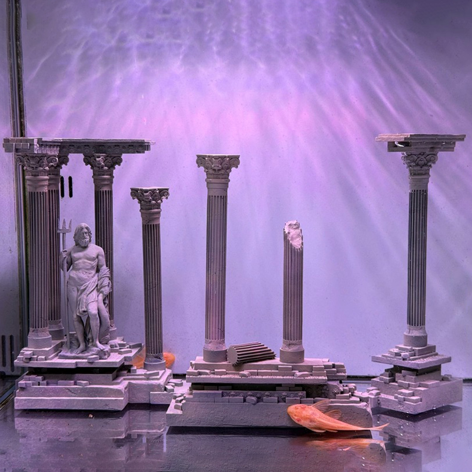 Roman Column Decoration Resin  - Aquarium Innovative Marine review and price