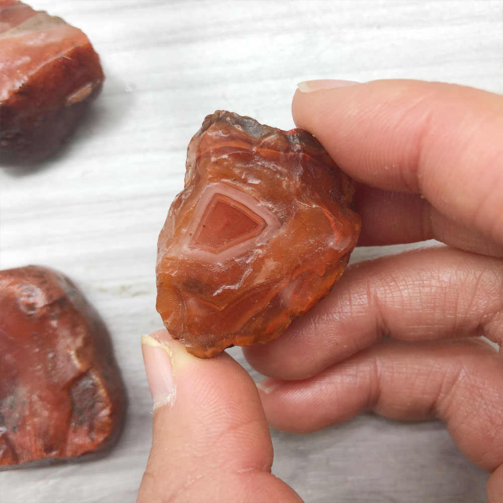 1pc Random Rough Raw Carnelian - Aquarium Innovative Marine review and price