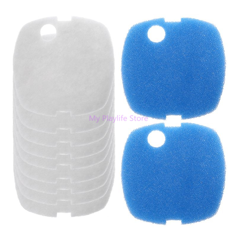 10pcs Aquarium Filter Pads Spo - Marine Aquarium Uv Light review and price